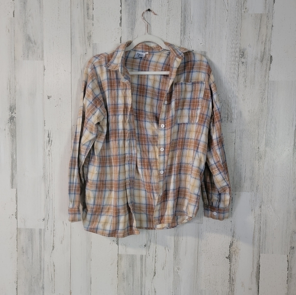 PRINCESS Polly Plaid Button Down Shirt